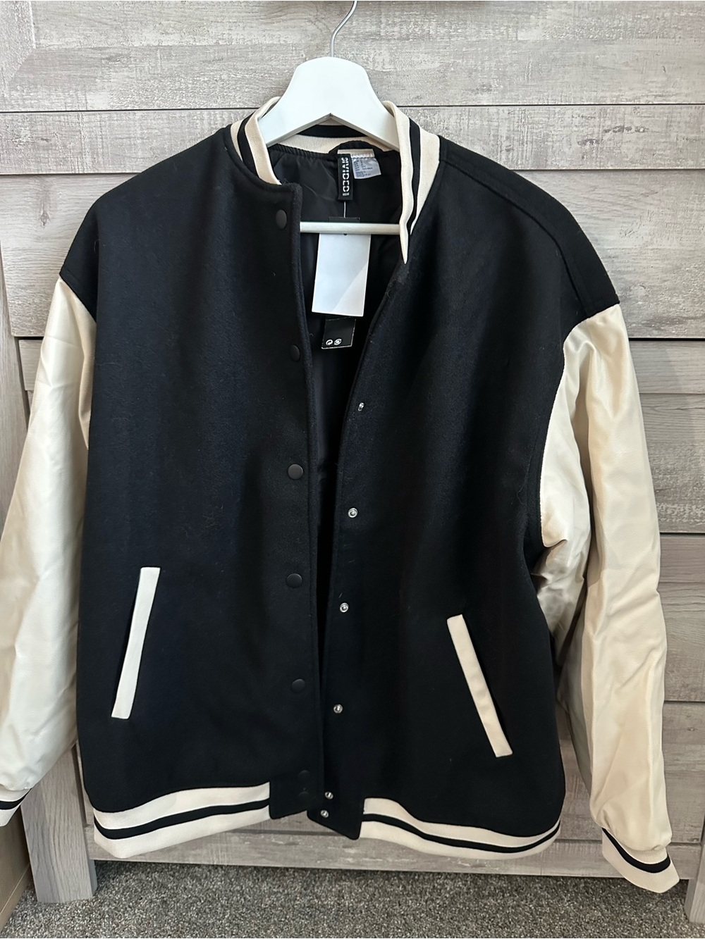 NWT H&M Varsity Jacket